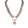 Statement Collar and leash Rose Gold - 9