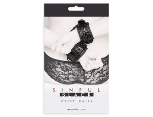 Wrist Cuffs Black - image 2