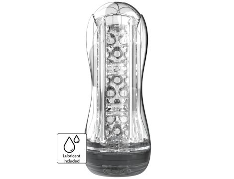 Big Clear Blast Vacuum Stroker Transparent