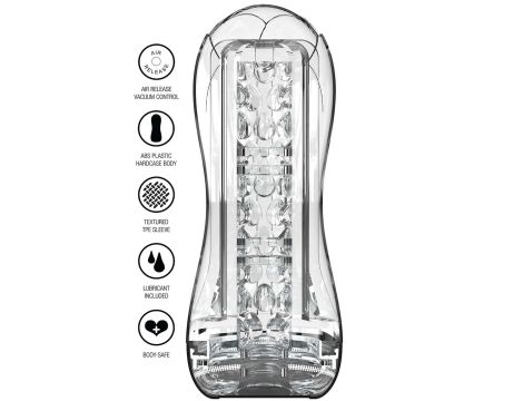 Big Clear Blast Vacuum Stroker Transparent - 6