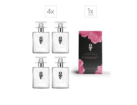 Zestaw Tester + 4 Perfumy Floral-woody 30 ml