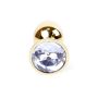 Plug-Jewellery Gold PLUG- Clear - 2