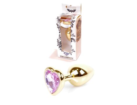 Plug-Jewellery Gold  Heart PLUG- Rose - 8