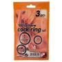 Silicone Cock Ring set 3 pcs - 2