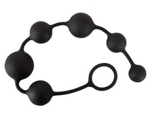 Black Velvets Anal Beads - image 2