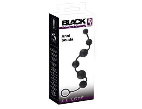 Black Velvets Anal Beads