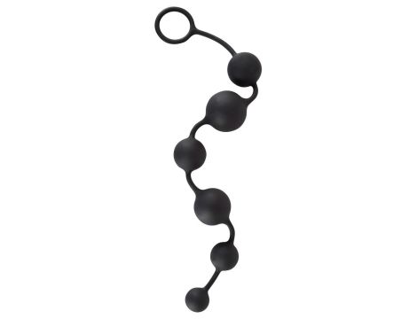 Black Velvets Anal Beads - 3