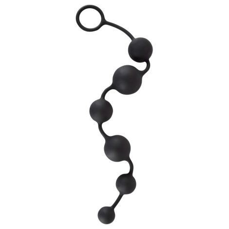 Black Velvets Anal Beads - 3