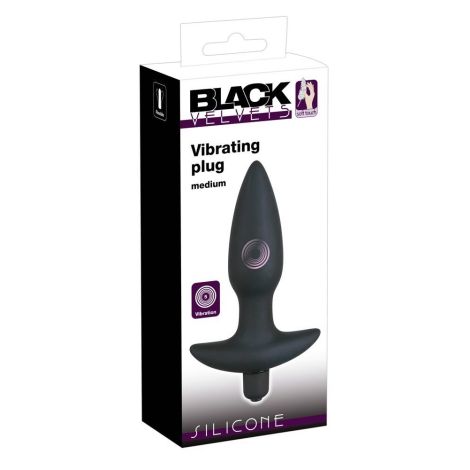 Black Velvet Vibr.Medium Plug