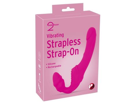 Vibrating Strapless Strap-on 2