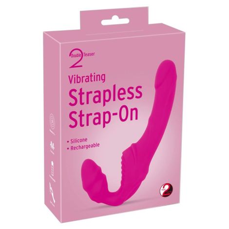 Vibrating Strapless Strap-on 2