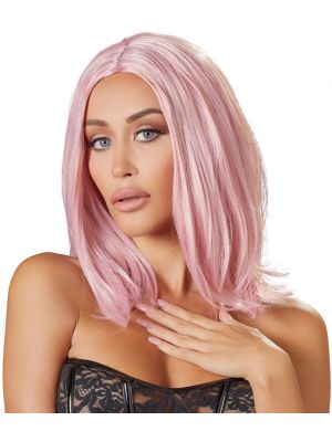 Wig, bob, pink - image 2