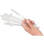 Glass Drinking Straw Willy x 4 - 5