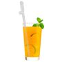 Glass Drinking Straw Willy x 4 - 9