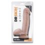 DR. SKIN DR. MARK 7 INCH DILDO WITH BALLS BEIGE - 2