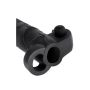 FANTASY X-TENSIONS VIBRATING REAL FEEL 2 INCH EXTENSION BLACK - 3