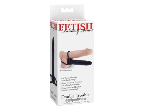 FETISH FANTASY SERIES DOUBLE TROUBLE BLACK - 4