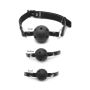 FETISH FANTASY SERIES BALL GAG TRAINING SYSTEM BLACK - 3