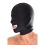 FETISH FANTASY SERIES SPANDEX OPEN MOUTH HOOD BLACK - 2