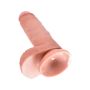 KING COCK 7 INCH COCK WITH BALLS LIGHT - 4