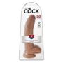 KING COCK 9 INCH COCK WITH BALLS TAN - 6