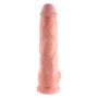 KING COCK 10 INCH COCK WITH BALLS LIGHT - 5