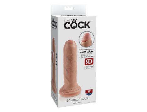 KING COCK 6 INCH UNCUT LIGHT - 4