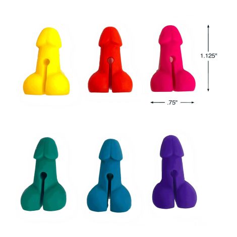 Super Fun Penis - Cocktail Markers - Set of 6 - 3