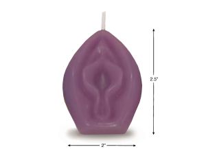 Eden’s Candle - Vanilla Scented Vagina - Eggplant - image 2