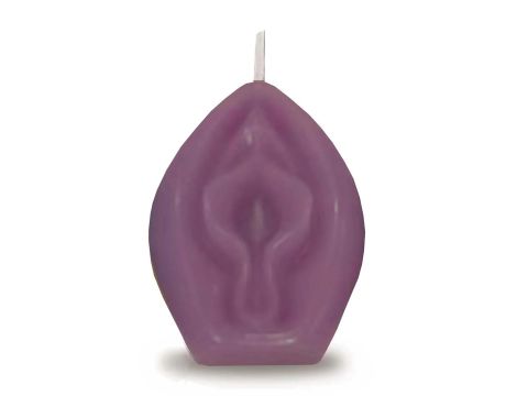 Eden’s Candle - Vanilla Scented Vagina - Eggplant - 3