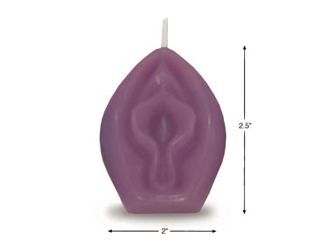 Eden’s Candle - Vanilla Scented Vagina - Eggplant - 2