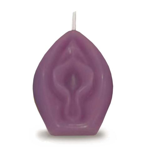 Eden’s Candle - Vanilla Scented Vagina - Eggplant - 3