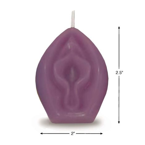 Eden’s Candle - Vanilla Scented Vagina - Eggplant - 2