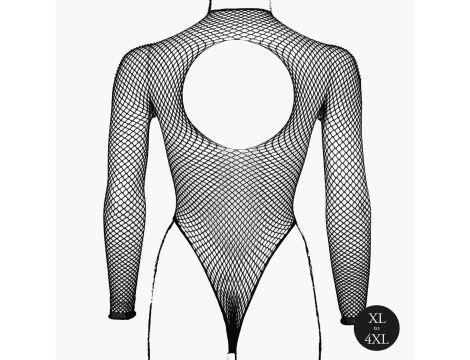 Body with fishnet structure and turtle neck. - 11