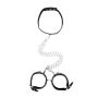 Bonded Leather Collar With Hand Cuffs - 2