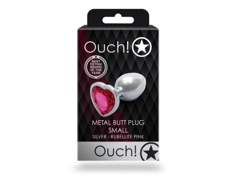 Heart Gem Butt Plug - Small - 2