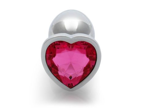 Heart Gem Butt Plug - Small - 5