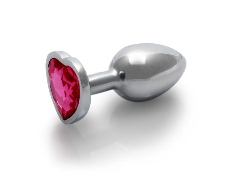 Heart Gem Butt Plug - Small - 8