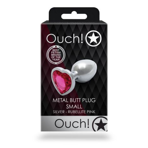 Heart Gem Butt Plug - Small - 2