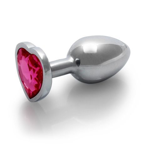 Heart Gem Butt Plug - Small - 8