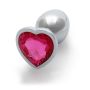 Heart Gem Butt Plug - Small - 2