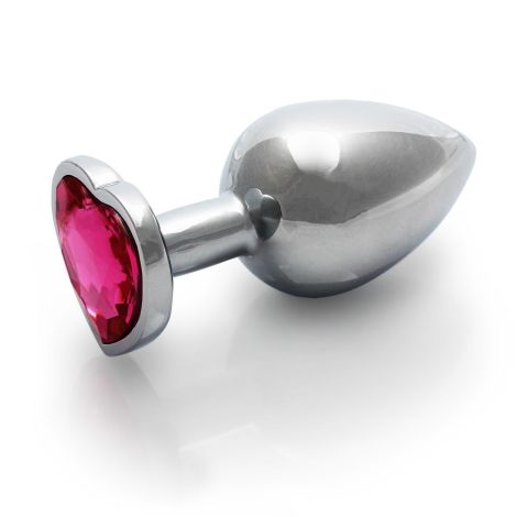 Heart Gem Butt Plug - Medium - 6