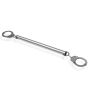 Spreader Bar with Hand or Ankle Cuffs - Silver - 2