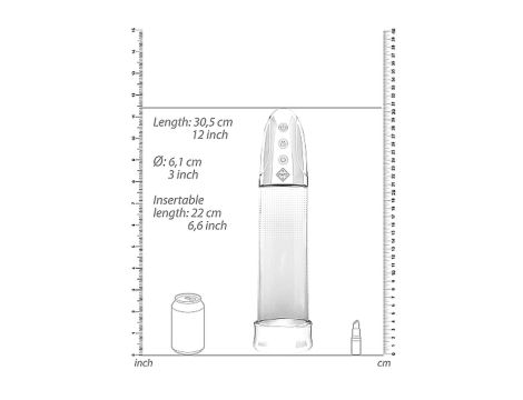 Automatic Rechargeable Luv Pump - Transparent - 4