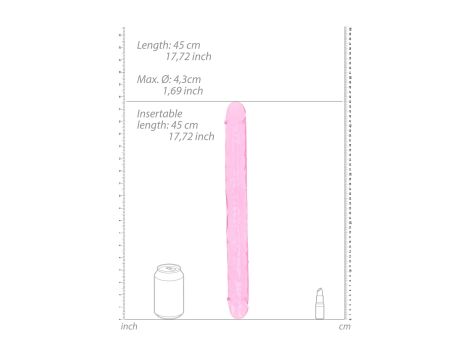 Realistic Double Dong - 18'' / 45 cm - 5