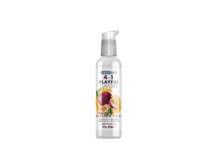 4 In 1 Lubricant with Wild Passion Fruit Flavor - 4 fl oz / 118 ml