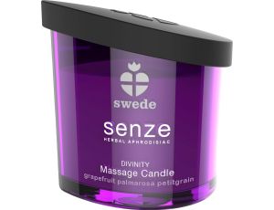 Swede - Senze Divinity Massage Candle Grapefruit Palmarosa Petitgrain