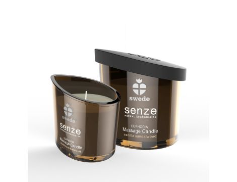 Swede - Senze Euphoria Massage Candle Vanilla Sandalwood - 3