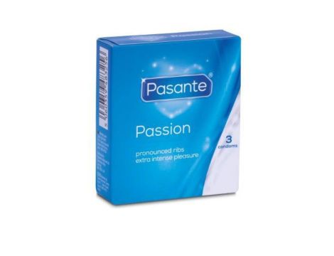 Passion stimulating condoms 3 pcs