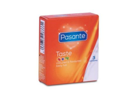 Pasante Taste Mixed condoms 3pcs